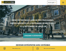 Tablet Screenshot of osteobio.net